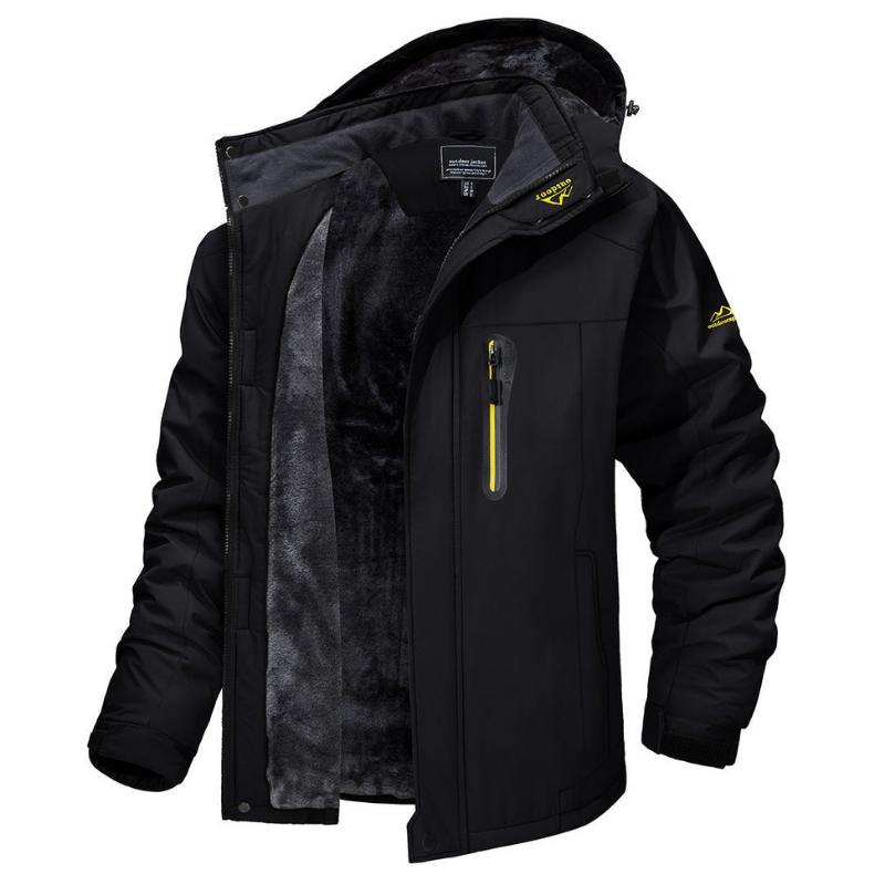Thomas Hillas | Herren Outdoorjacke mit Fleece-Innenfutter