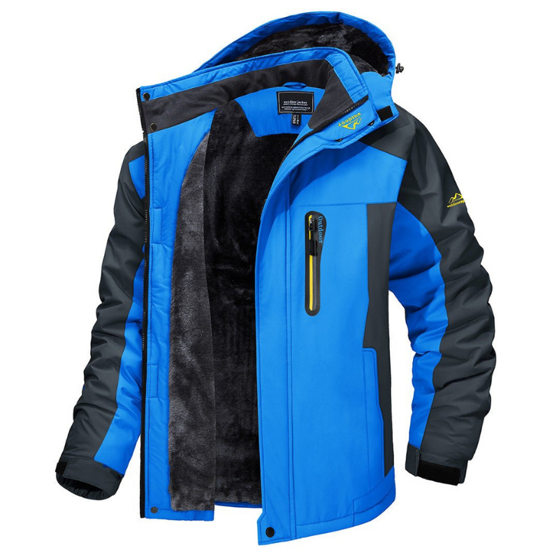 Thomas Hillas | Herren Outdoorjacke mit Fleece-Innenfutter