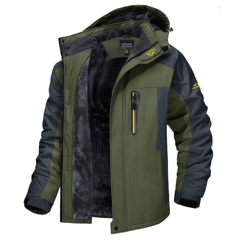 Thomas Hillas | Herren Outdoorjacke mit Fleece-Innenfutter