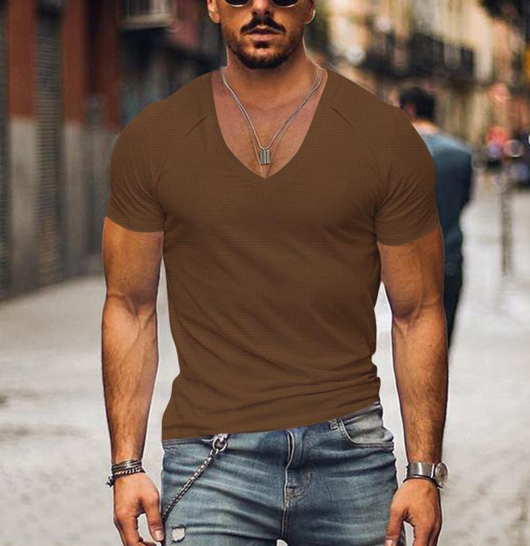 Thomas Hillas | T-Shirt für Männer mit V-Ausschnitt