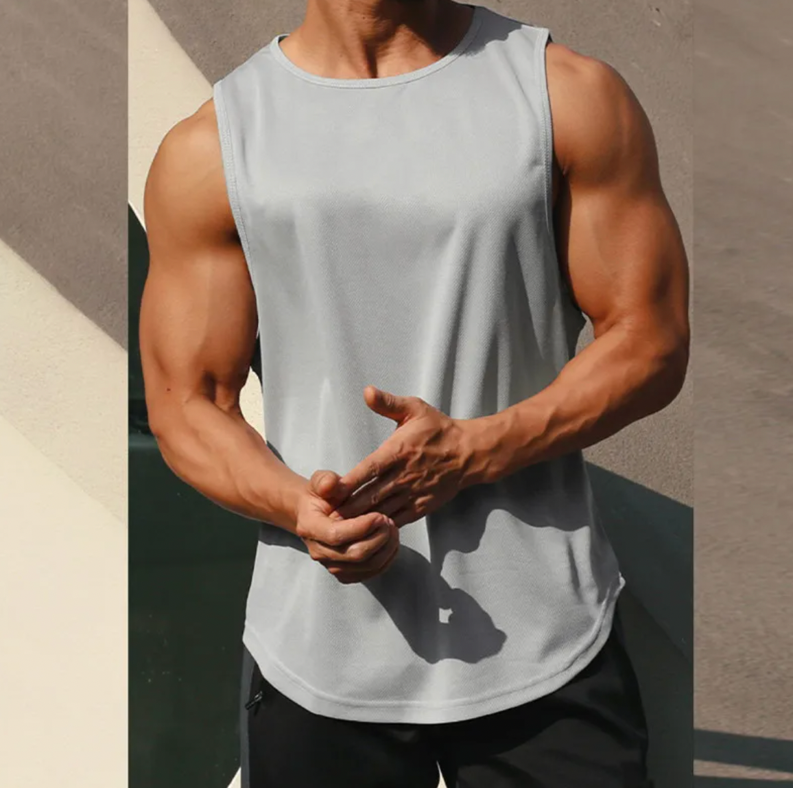 Thomas Hillas | Herren Performance Muskelshirt