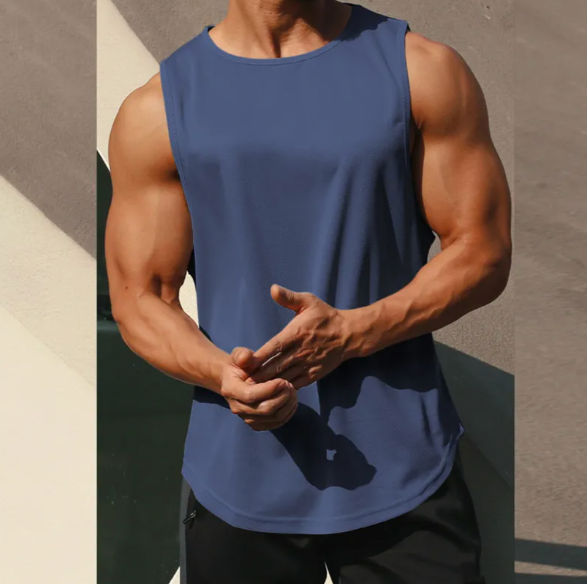 Thomas Hillas | Herren Performance Muskelshirt