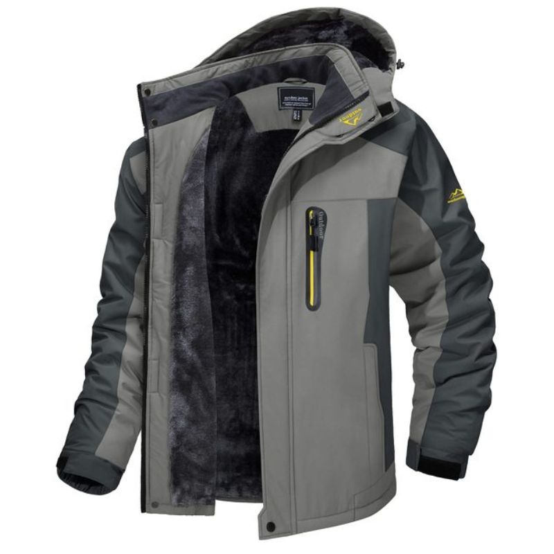 Thomas Hillas | Herren Outdoorjacke mit Fleece-Innenfutter
