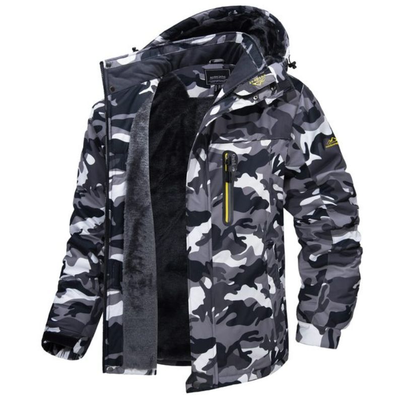Thomas Hillas | Herren Outdoorjacke mit Fleece-Innenfutter