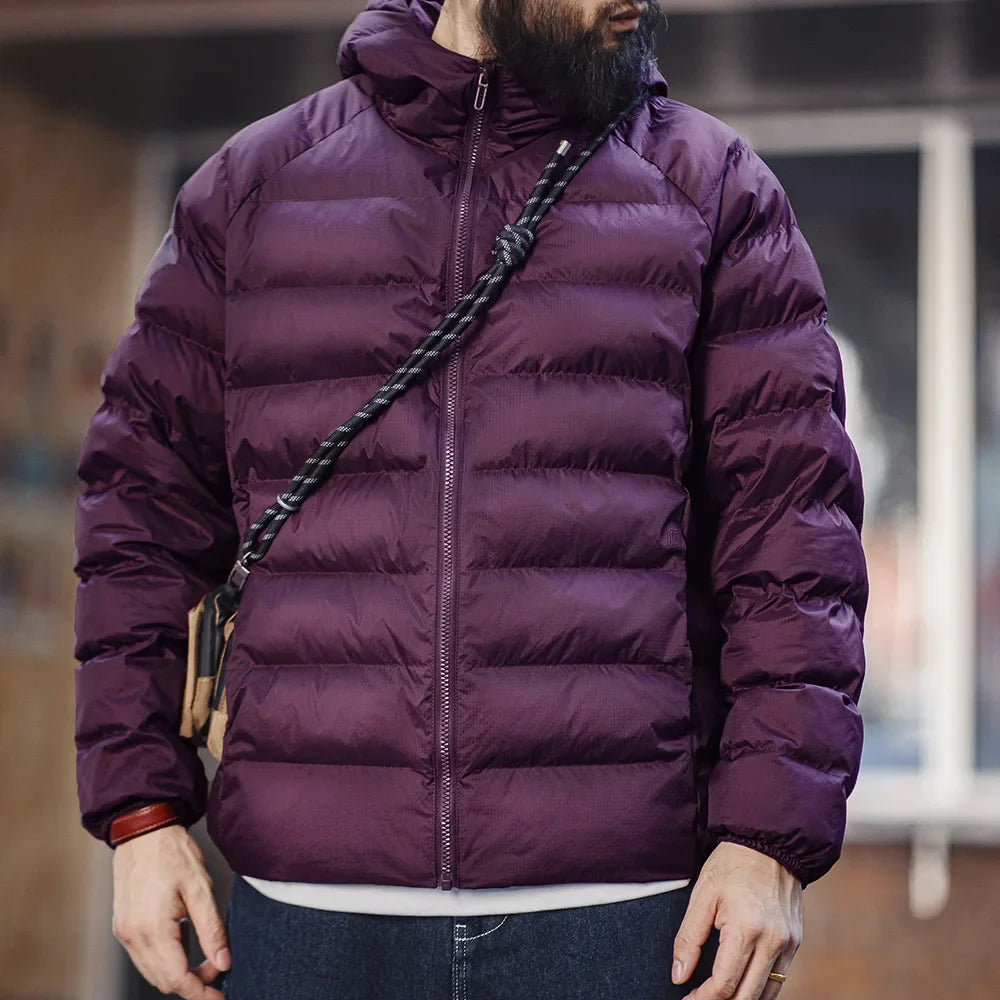 Thomas Hillas | Wattierte Herrenjacke mit Kapuze