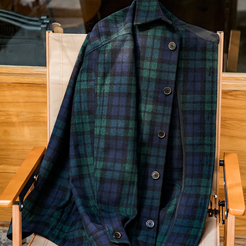Thomas Hillas | Karierter Overshirt-Style