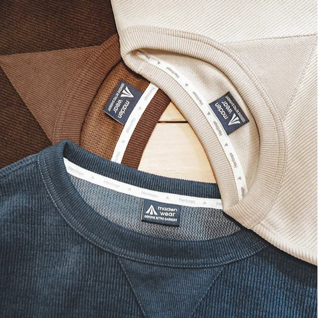 Thomas Hillas | Strukturierter Sweater – Minimalistisch, bequem und stilvoll