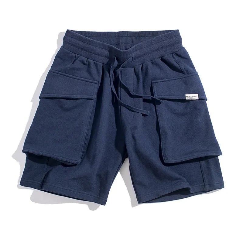 Thomas Hillas | Herren Loose Fit Baumwoll-Shorts mit großen Taschen – Arbeit & Taktik