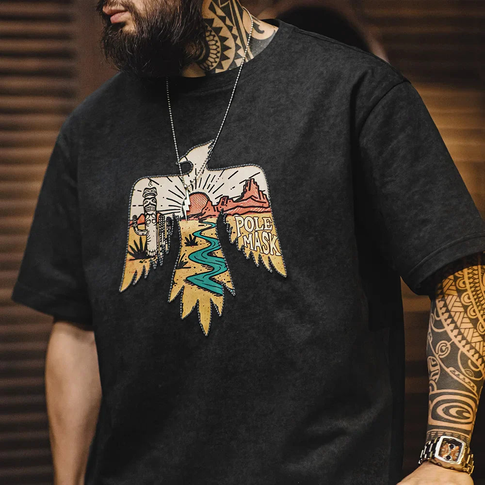 Thomas Hillas | Vintage T-Shirt im Thunderbird-Design