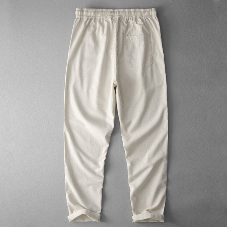 Thomas Hillas | Herren Freizeithose mit elastischem Bund und Kordelzug