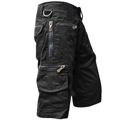 Thomas Hillas | Taktische Herren-Cargoshorts mit Mehrfachtaschen