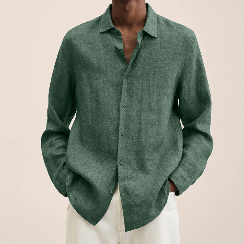 Thomas Hillas | Elegantes leinenhemd für männer