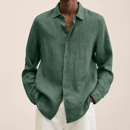 Thomas Hillas | Elegantes leinenhemd für männer