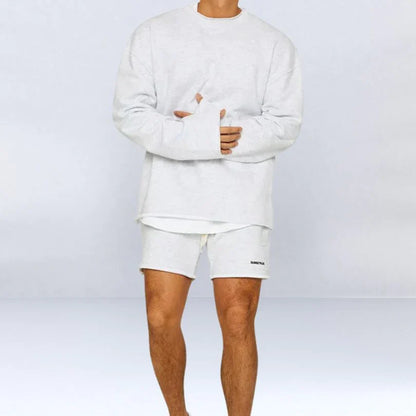 Thomas Hillas | Herren Set aus bequemem Sweatshirt und Shorts