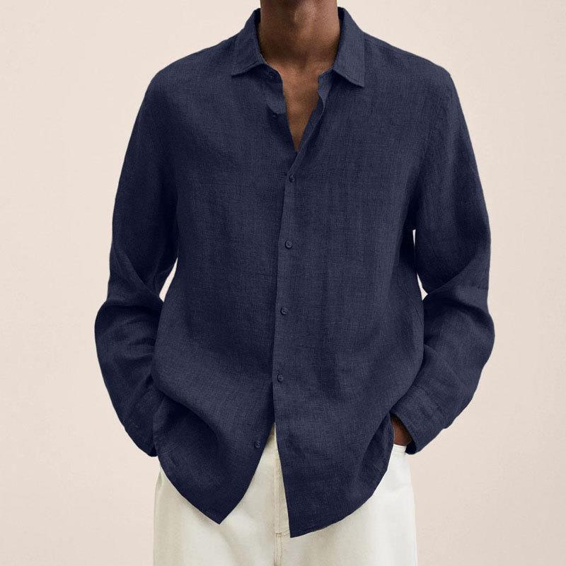 Thomas Hillas | Elegantes leinenhemd für männer