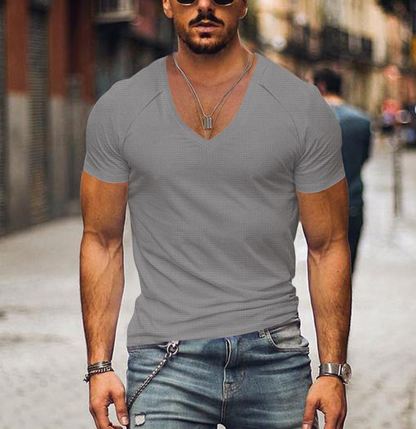 Thomas Hillas | T-Shirt für Männer mit V-Ausschnitt