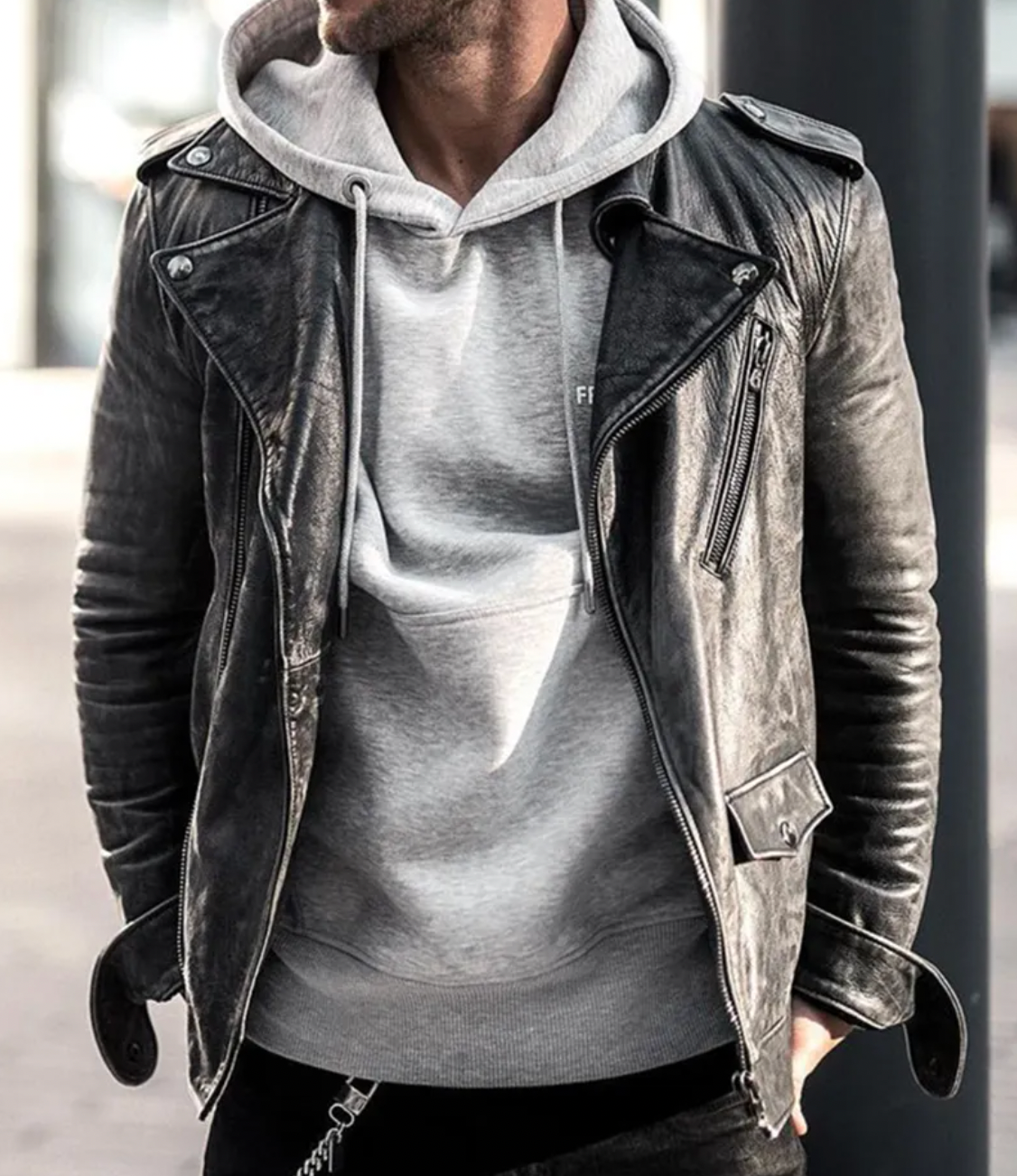 Thomas Hillas | Elegante Premium Lederjacke für Herren