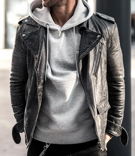 Thomas Hillas | Elegante Premium Lederjacke für Herren
