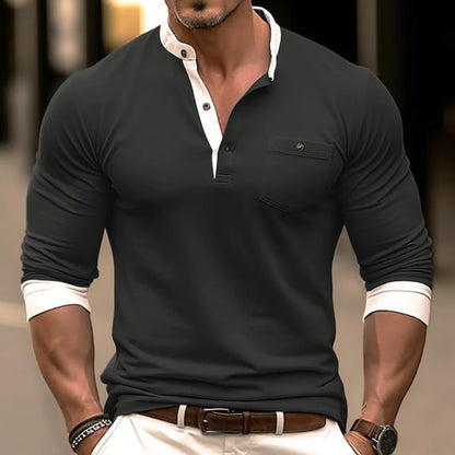 Thomas Hillas | stylisches langarm shirt für männer