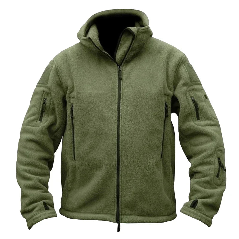 Thomas Hillas | Tactical Fleece Kapuzenjacke