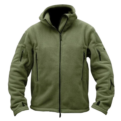 Thomas Hillas | Tactical Fleece Kapuzenjacke