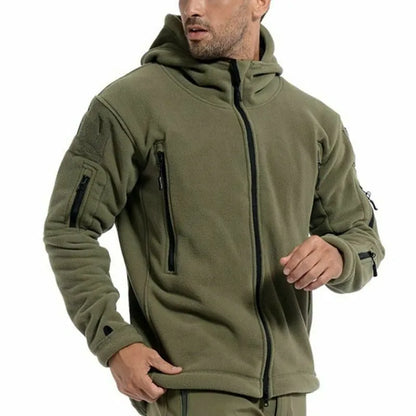 Thomas Hillas | Tactical Fleece Kapuzenjacke