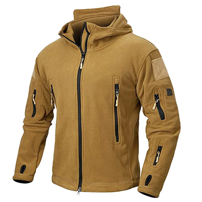 Thomas Hillas | Tactical Fleece Kapuzenjacke