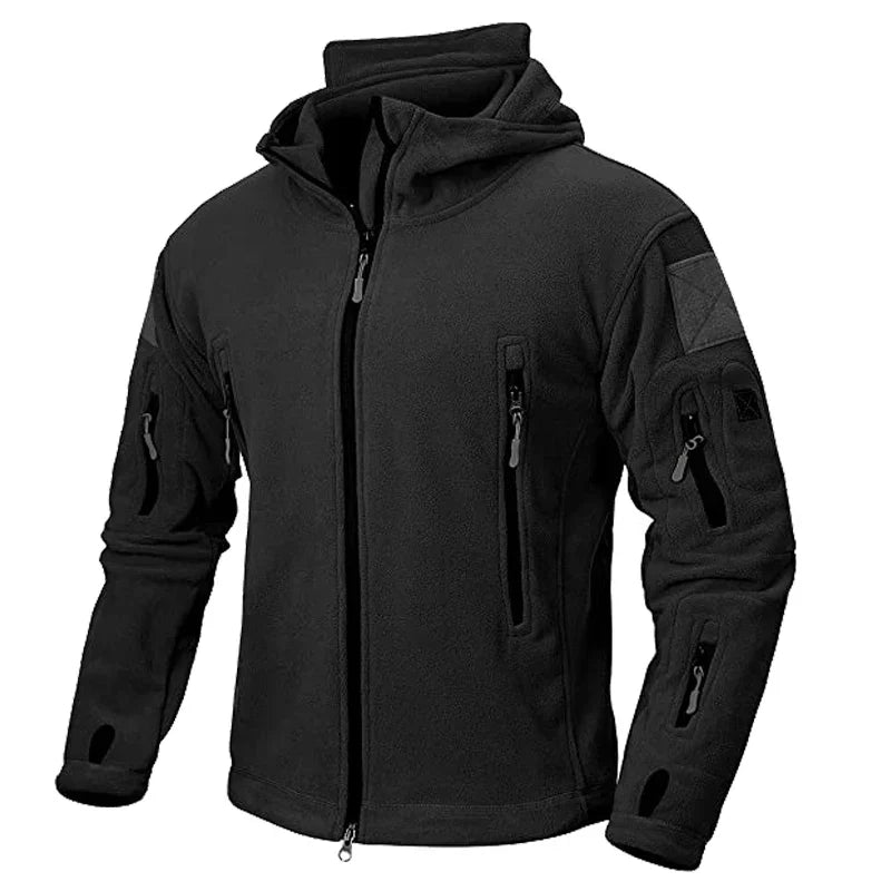 Thomas Hillas | Tactical Fleece Kapuzenjacke