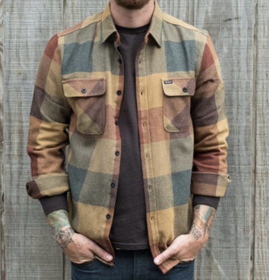 Thomas Hillas | Herren Flanellhemd im Karo-Design
