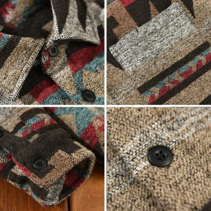 Thomas Hillas | Herrenhemd aus Vintage-Flanell