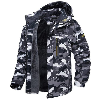 Thomas Hillas | Herren Outdoorjacke mit Fleece-Innenfutter