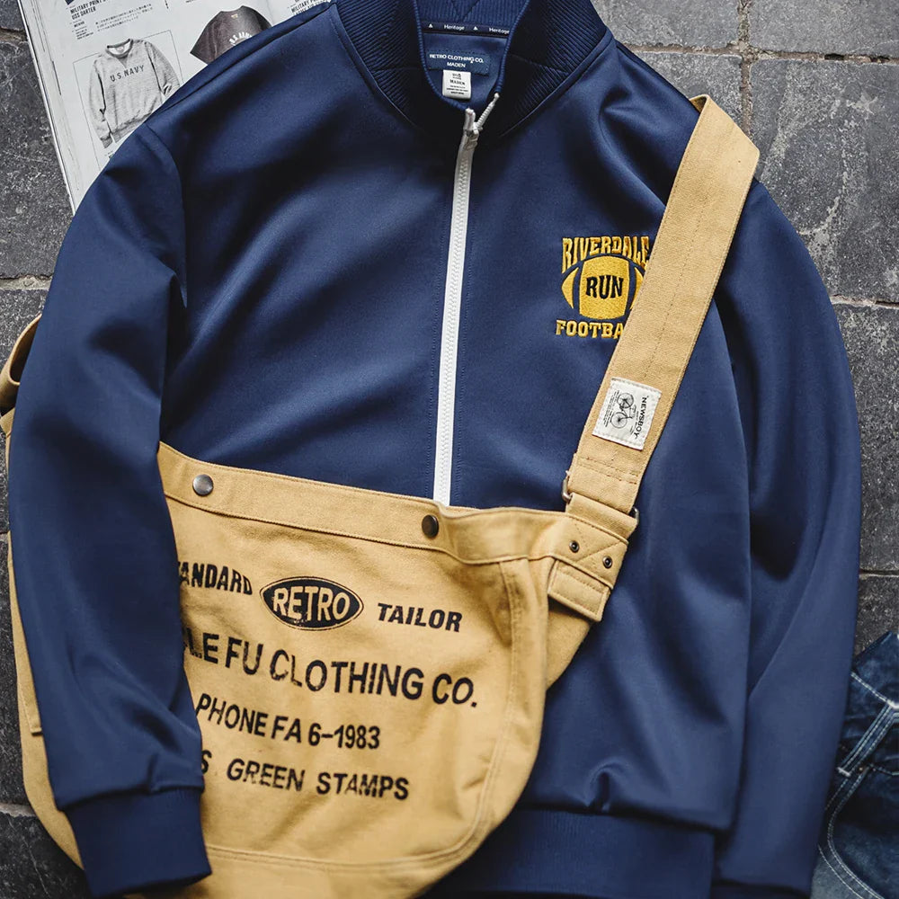Thomas Hillas | Casual College-Style Trainingsjacke