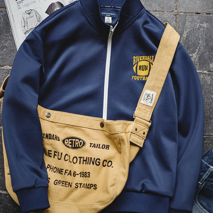 Thomas Hillas | Casual College-Style Trainingsjacke