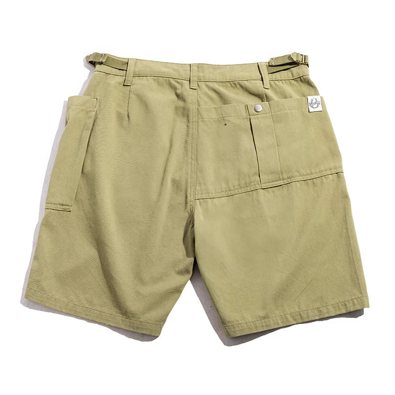 Thomas Hillas | Herren Vintage P37 Cargo-Shorts im Militär-Stil