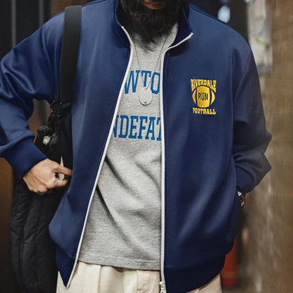 Thomas Hillas | Casual College-Style Trainingsjacke