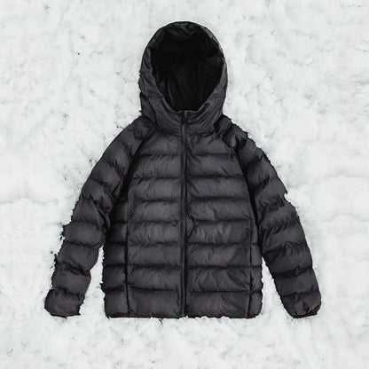 Thomas Hillas | Wattierte Herrenjacke mit Kapuze