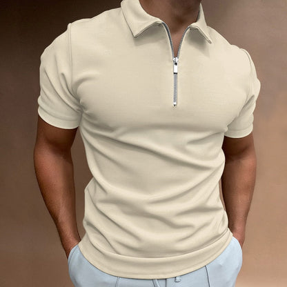 Thomas Hillas | Zip-Up Poloshirt