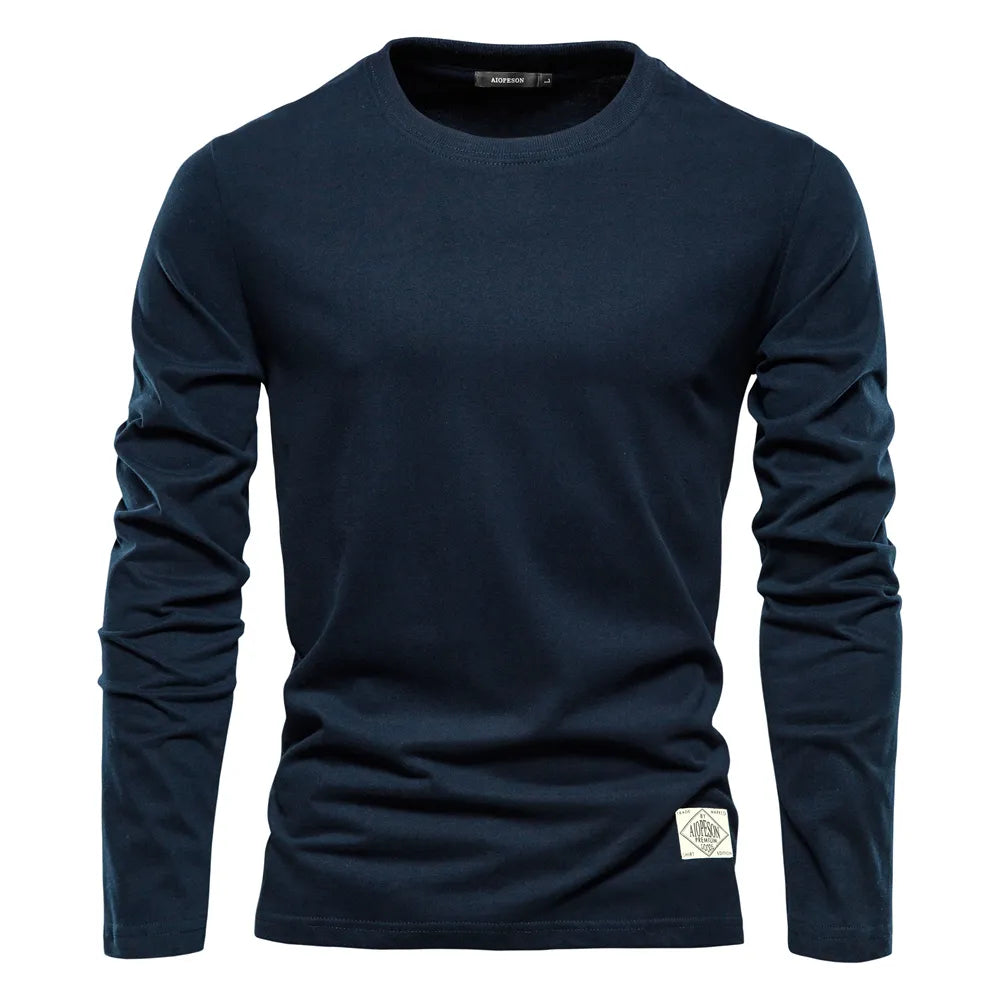 Thomas Hillas | Basic Longsleeve Herren für den Frühling