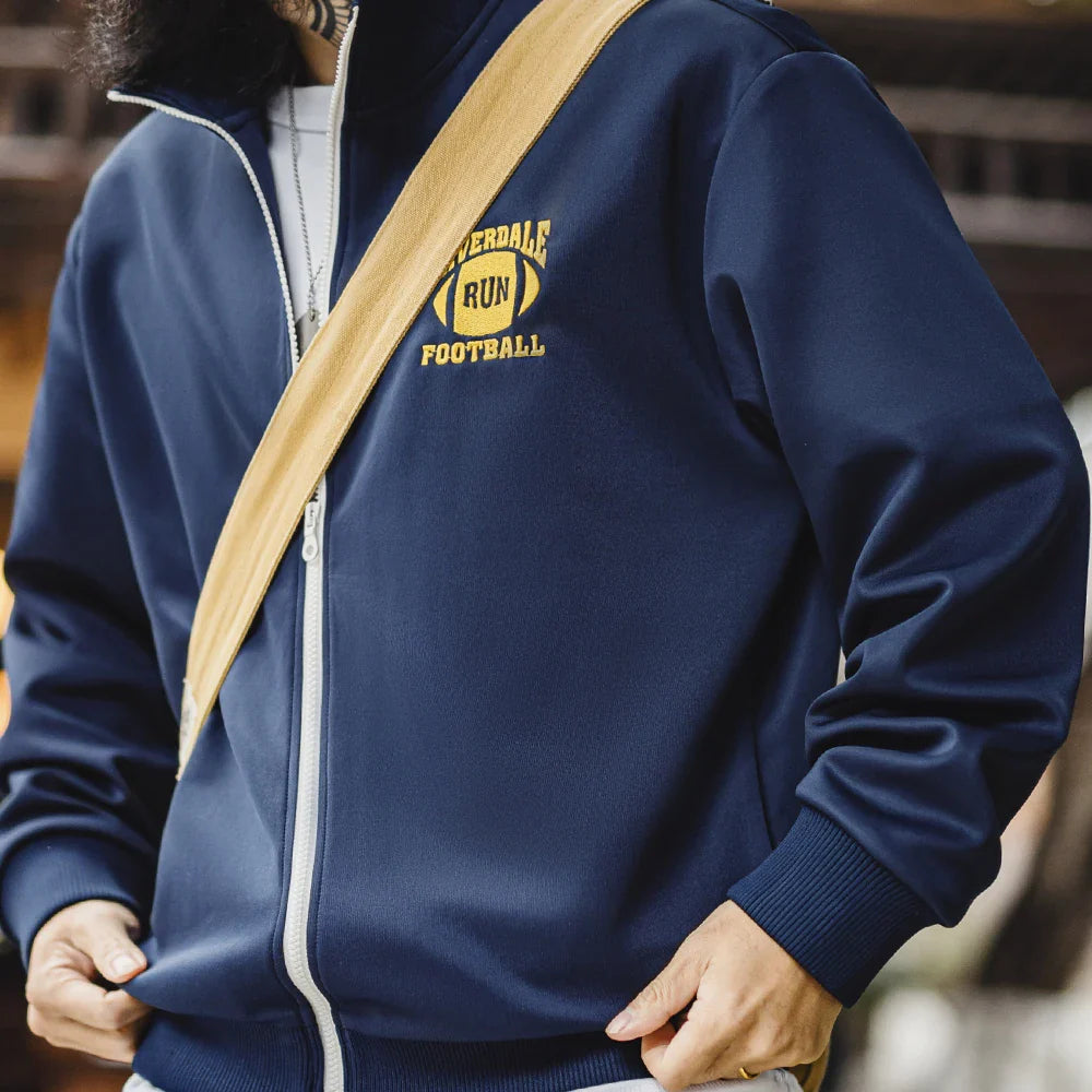 Thomas Hillas | Casual College-Style Trainingsjacke