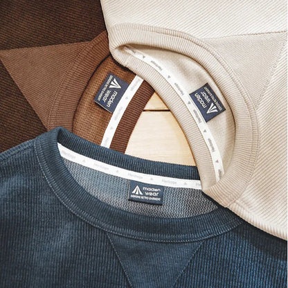 Thomas Hillas | Strukturierter Sweater – Minimalistisch, bequem und stilvoll