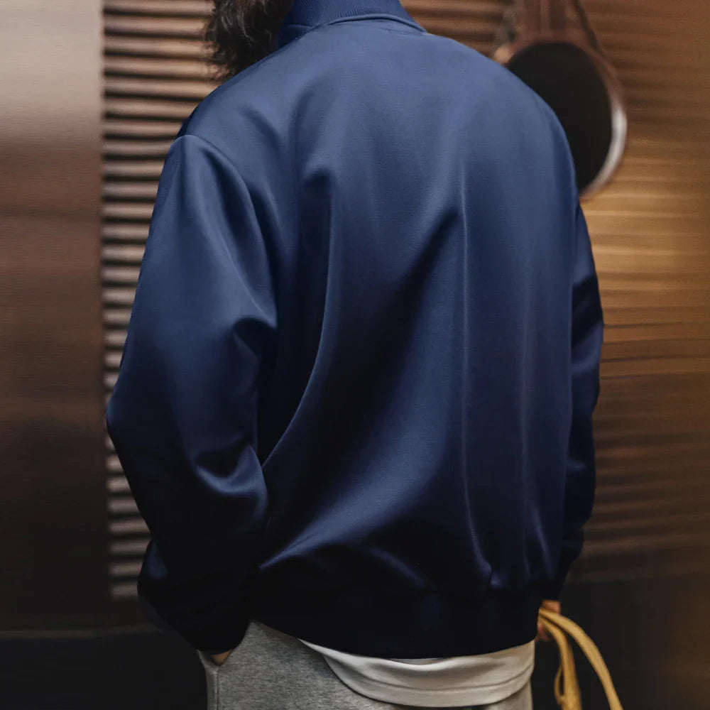 Thomas Hillas | Casual College-Style Trainingsjacke