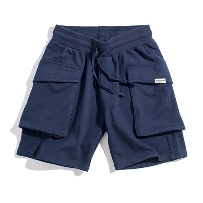 Thomas Hillas | Herren Loose Fit Baumwoll-Shorts mit großen Taschen – Arbeit & Taktik
