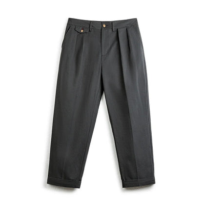 Thomas Hillas | Vintage Locker geschnittene Chinohose