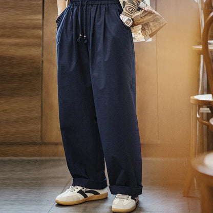 Thomas Hillas | Casual elastische Taille Lässige Relax-Hose