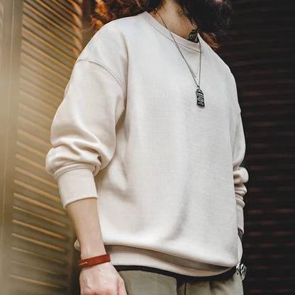 Thomas Hillas | Strukturierter Sweater – Minimalistisch, bequem und stilvoll