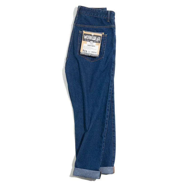Thomas Hillas | Retro Klassischer Denim-Look mit modernem Komfort
