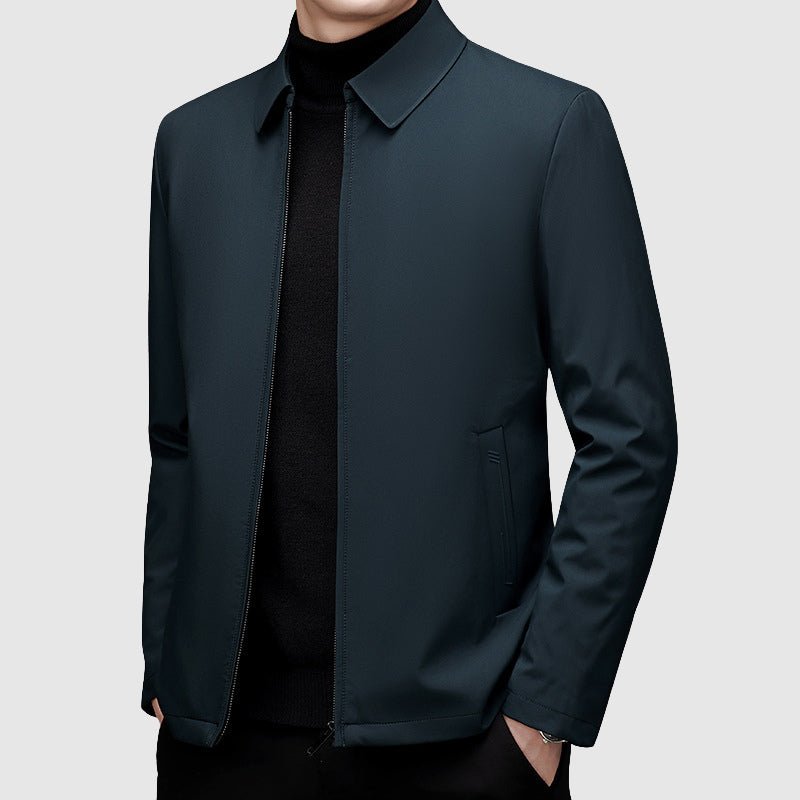 Thomas Hillas | Minimalistische Slim-Fit Herrenjacke