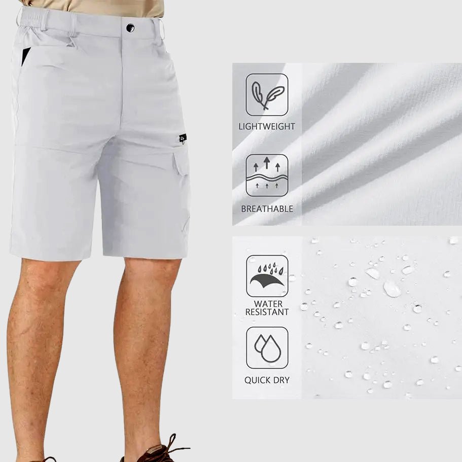 Thomas Hillas | Herren Funktions-Shorts mit Taschen