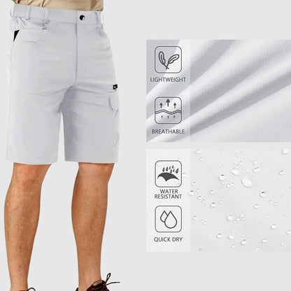 Thomas Hillas | Herren Funktions-Shorts mit Taschen