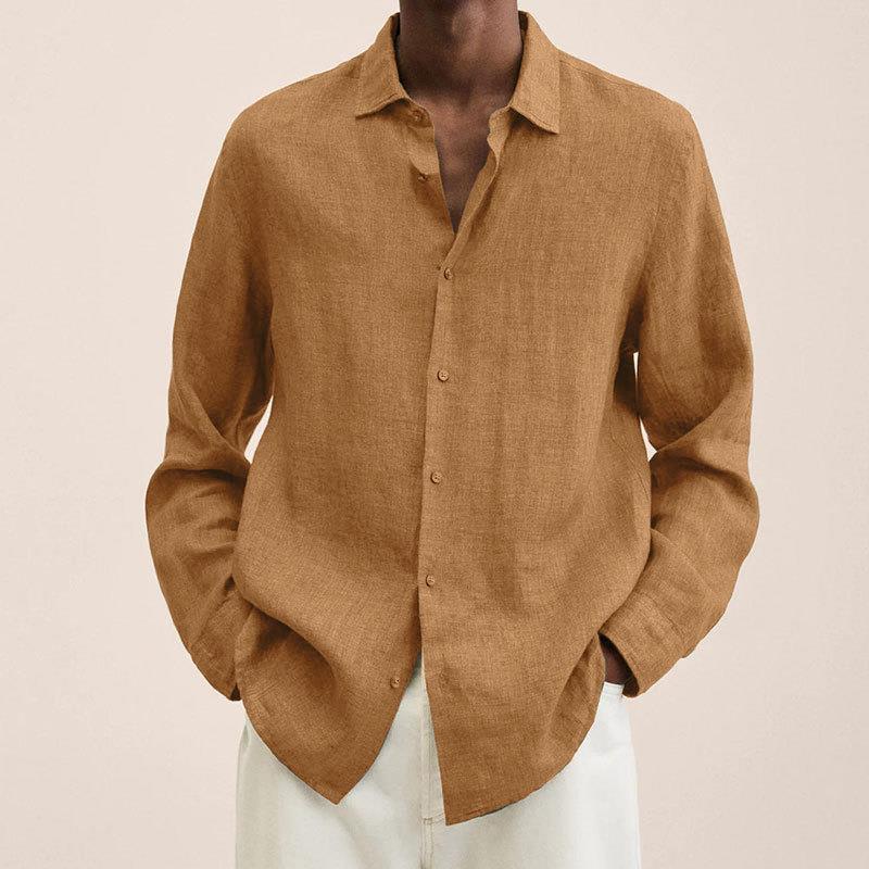 Thomas Hillas | Elegantes leinenhemd für männer